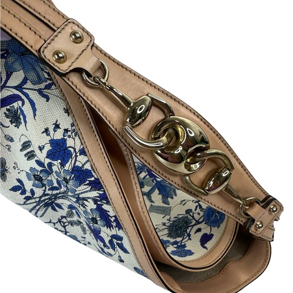 GUCCI FLORA WAVE HORSEBIT shoulder bag - Picture 4 of 15